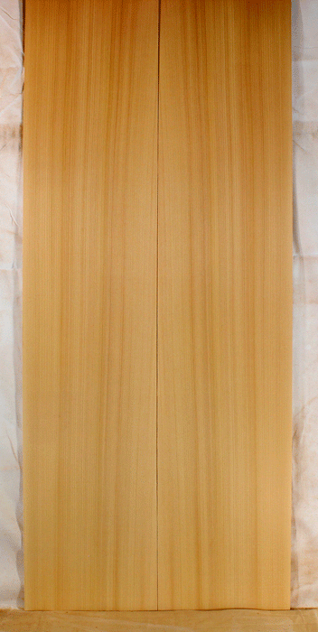 Western Red Cedar Harp Soundboard, Rich and Clear Tones, Old Growth and Eco-friendly (GK36)