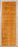 Douglas Fir Dulcimer Soundboard, Old Growth, Tight Grain with Good Tone (GK41)