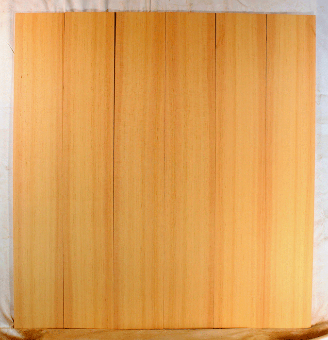Douglas Fir Dulcimer Soundboard, Three Sets, Old Growth, Tight Grain with Good Tone (GK56)
