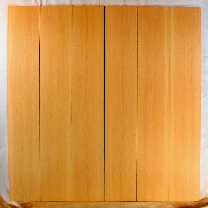 Douglas Fir Dulcimer Soundboard, Three Sets, Old Growth, Tight Grain with Good Tone (GK57)