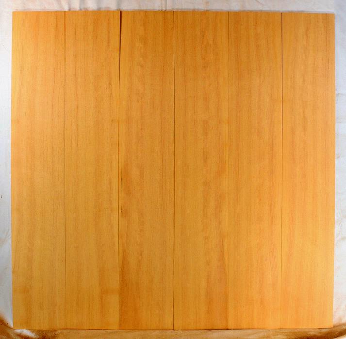 Douglas Fir Dulcimer Soundboard, Three Sets, Old Growth, Tight Grain with Good Tone (GK58)