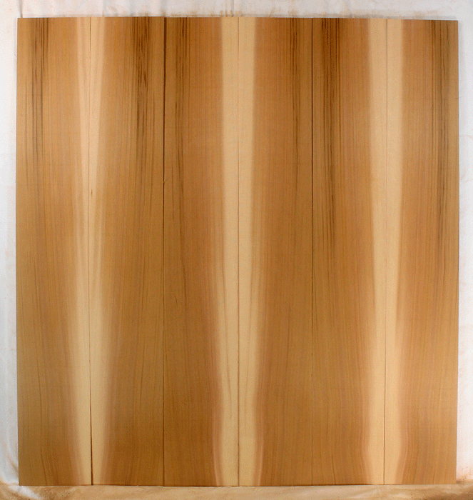 Western Red Cedar Dulcimer Soundboards, Three Sets, Rich and Clear Tones, Old Growth and Eco-friendly (GK73)