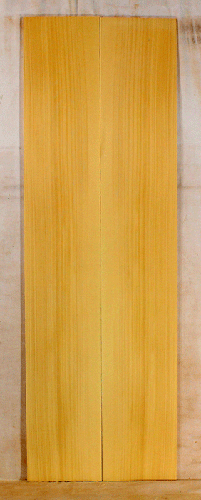 Alaskan Yellow Cedar Dulcimer Soundboard, Salvaged Old Growth, Rich and Full Tone, (GK84)