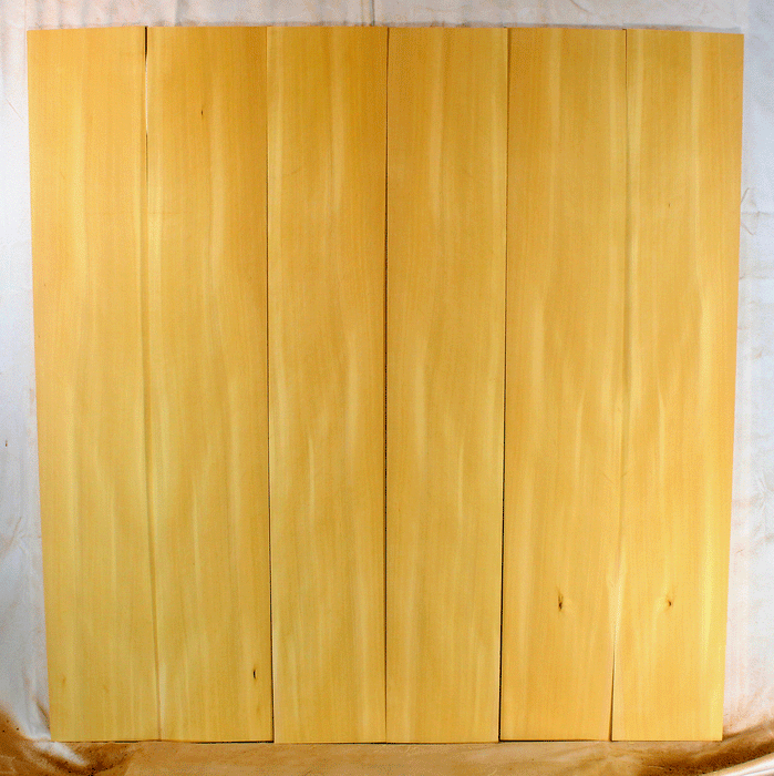 Alaskan Yellow Cedar Dulcimer Soundboard, three sets, Salvaged Old Growth, Rich and Full Tone, (GK86)