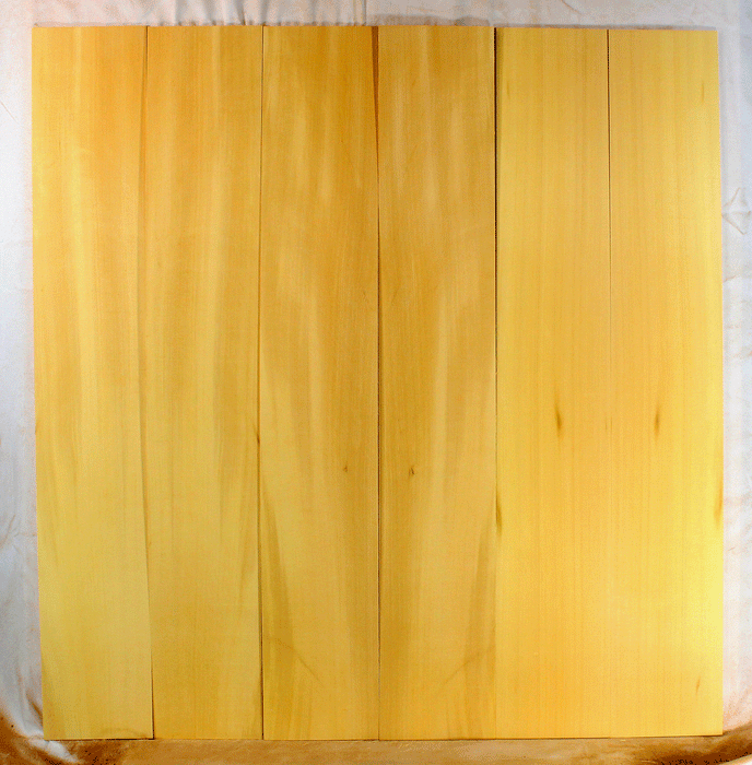Alaskan Yellow Cedar Dulcimer Soundboard, three sets, Salvaged Old Growth, Rich and Full Tone, (GK88)