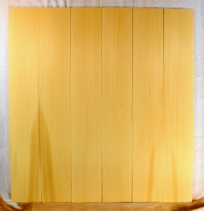 Alaskan Yellow Cedar Dulcimer Soundboard, three sets, Salvaged Old Growth, Rich and Full Tone, (GK89)