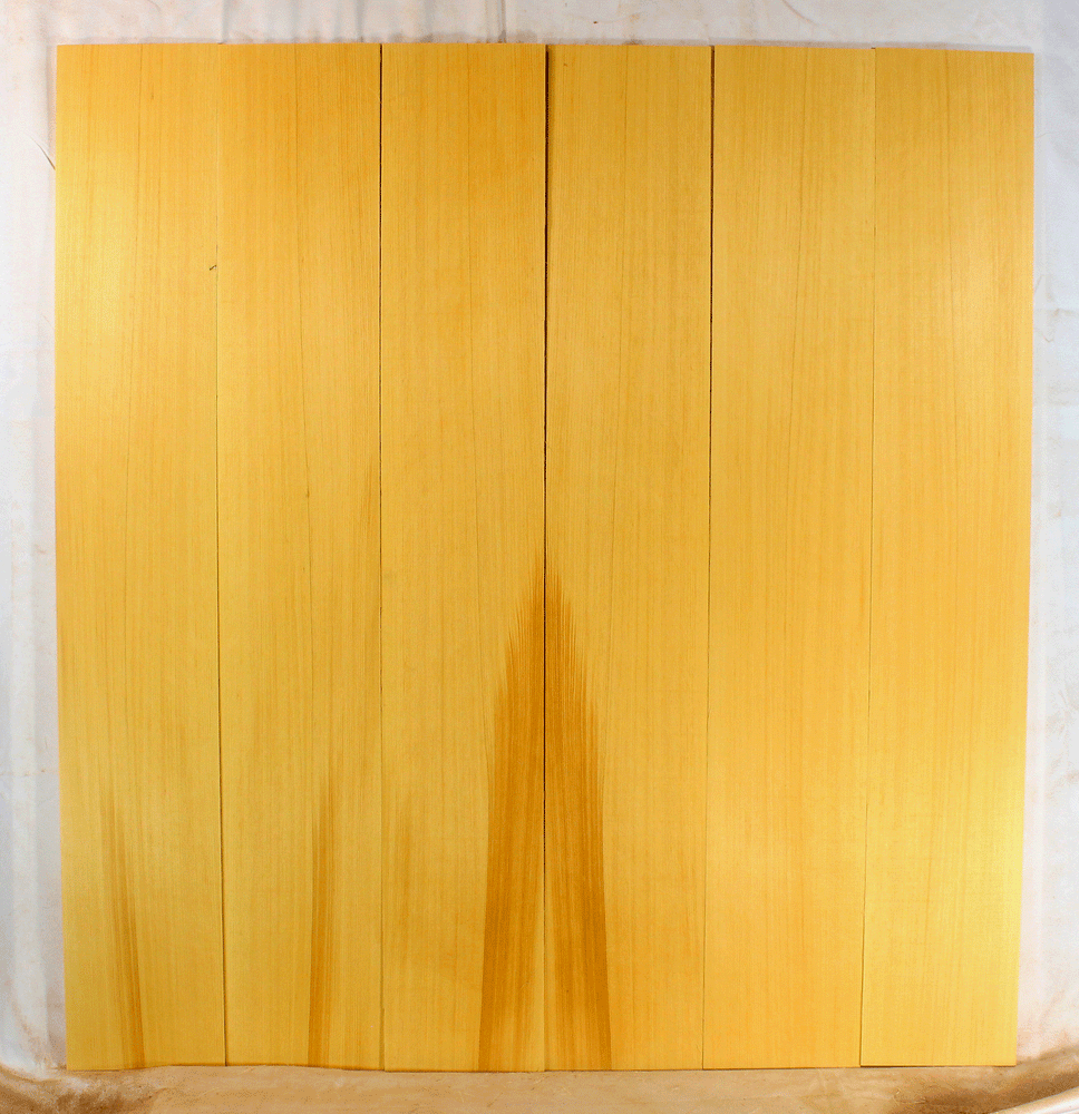Alaskan Yellow Cedar Dulcimer Soundboard