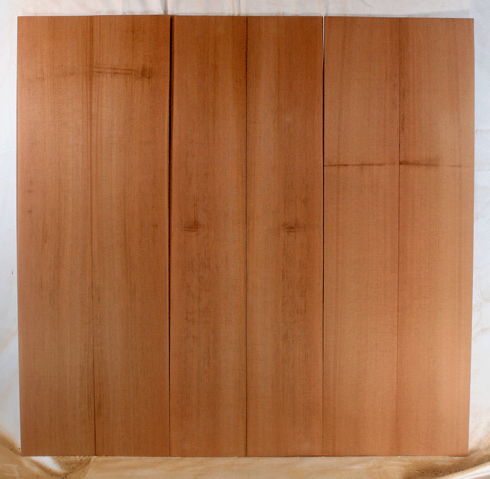 Redwood Dulcimer Soundboard, Three Sets, Eco-Friendly Salvaged Old Growth from the 1890’s and 1900’s, Warm and Bright Tones (GK94)