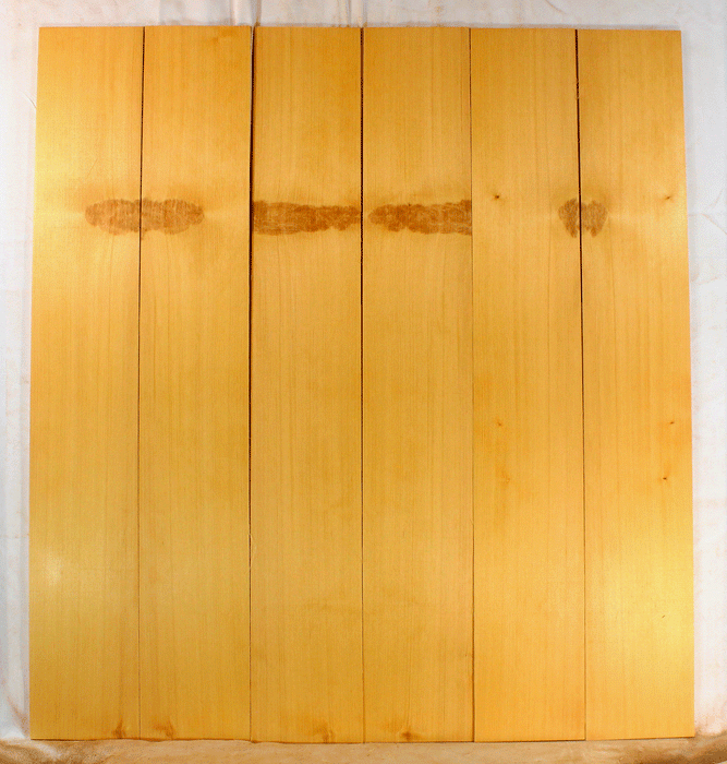 Port Orford Cedar Dulcimer Soundboard