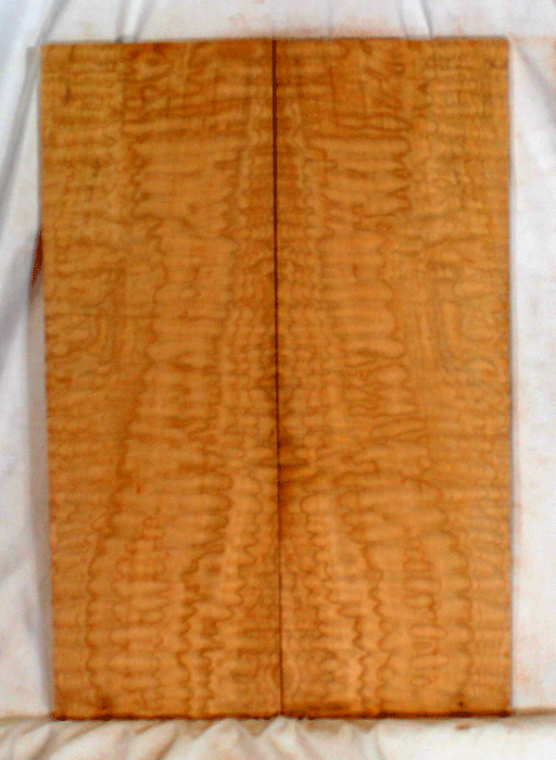Quilted Maple Solid Body Guitar Top (KC97)