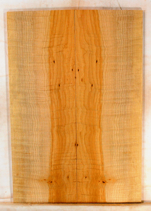 Big Leaf Maple Solid Body Electric Guitar Drop Top, Eco-friendly and Sustainable Wood, Excellent Color and Contrast, Will Add a Warm and Bright Tone (KJ95)