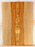 Big Leaf Maple Solid Body Electric Guitar Drop Top, Excellent Color and Contrast, Eco-friendly and Sustainable Guitar Wood, Will Add a Warm and Bright Tone (KJ98)