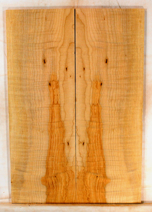 Big Leaf Maple Solid Body Electric Guitar Drop Top, Excellent Color and Contrast, Eco-friendly and Sustainable Guitar Wood, Will Add a Warm and Bright Tone (KJ99)