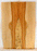 Big Leaf Maple Solid Body Electric Guitar Drop Top, Excellent Color and Contrast, Eco-friendly and Sustainable Guitar Wood, Will Add a Warm and Bright Tone (KK11)