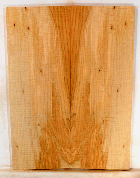 Big Leaf Maple Solid Body Electric Guitar Drop Top, Excellent Color and Contrast, and Figure, Eco-friendly and Sustainable Guitar Wood, Will Add a Warm and Bright Tone (KK16)