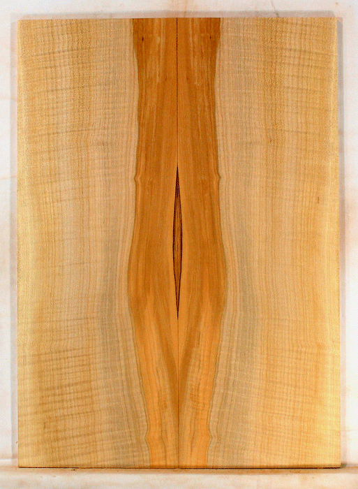 Big Leaf Maple Solid Body Electric Guitar Drop Top, Excellent Color and Contrast, and Figure, Eco-friendly and Sustainable Guitar Wood, Will Add a Warm and Bright Tone (KK17)