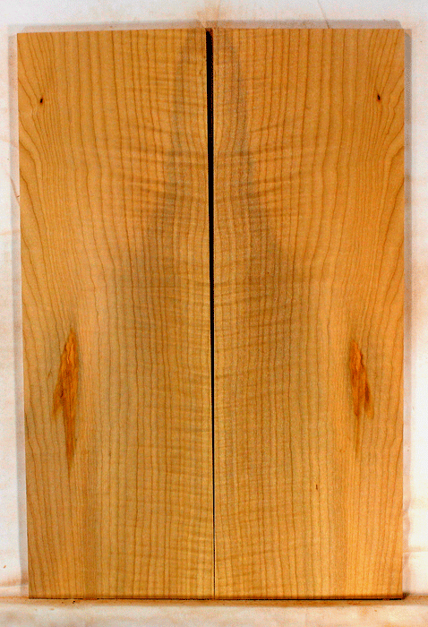 Big Leaf Maple Solid Body Electric Guitar Drop Top, Excellent Color and Contrast, Eco-friendly and Sustainable Guitar Wood, Will Add a Warm and Bright Tone (KK26)