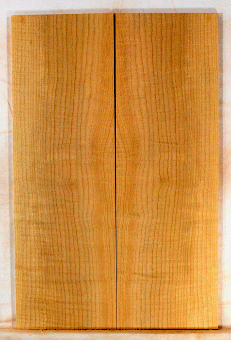 Big Leaf Maple Solid Body Electric Guitar Drop Top, Excellent Color and Contrast, Eco-friendly and Sustainable Guitar Wood, Will Add a Warm and Bright Tone (KK32)