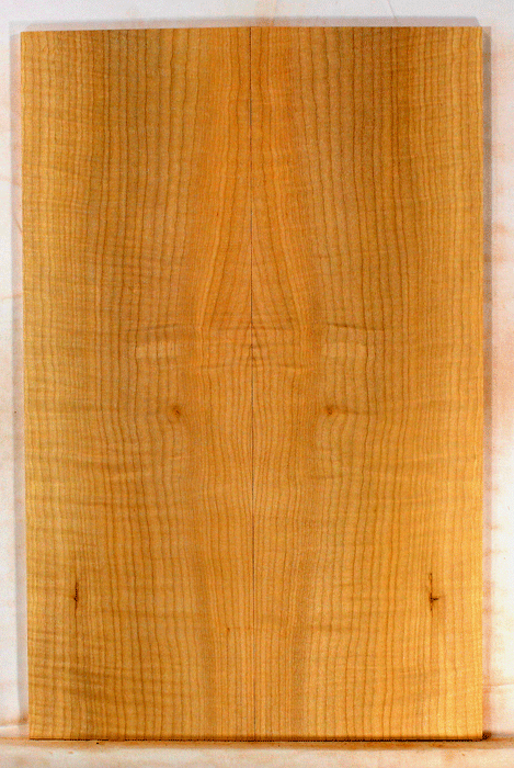Big Leaf Maple Solid Body Electric Guitar Drop Top, Excellent Color and Contrast, Eco-friendly and Sustainable Guitar Wood, Will Add a Warm and Bright Tone (KK33)