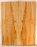 Big Leaf Maple Solid Body Electric Guitar Drop Top, Excellent Color and Contrast and Figure, Eco-friendly and Sustainable Guitar Wood, Will Add a Warm and Bright Tone (KK37)