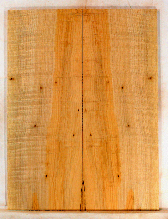 Big Leaf Maple Solid Body Electric Guitar Drop Top, Excellent Color and Contrast, Eco-friendly and Sustainable Guitar Wood, Will Add a Warm and Bright Tone (KK39)