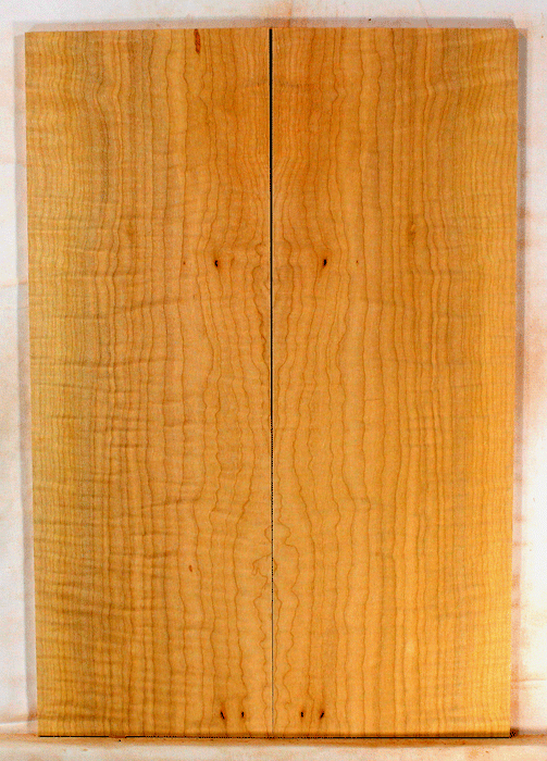 Big Leaf Maple Solid Body Electric Guitar Drop Top, Excellent Color and Contrast, Eco-friendly and Sustainable Guitar Wood, Will Add a Warm and Bright Tone (KK41)