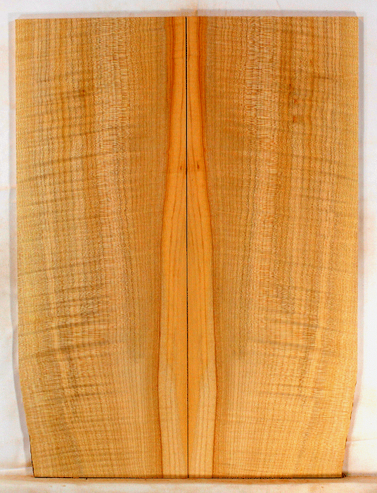Big Leaf Maple Solid Body Electric Guitar Drop Top, Excellent Color and Contrast and Figure, Eco-friendly and Sustainable Guitar Wood, Will Add a Warm and Bright Tone (KK45)
