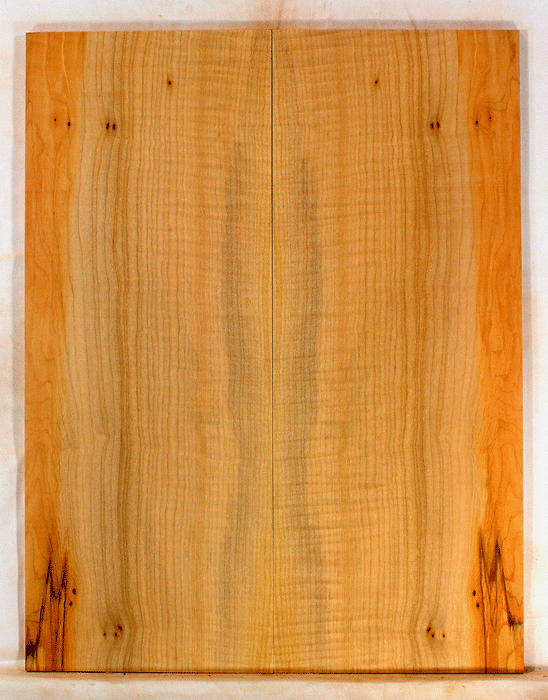 Big Leaf Maple Solid Body Electric Guitar Drop Top, Excellent Color and Contrast, Eco-friendly and Sustainable Guitar Wood, Will Add a Warm and Bright Tone (KK46)