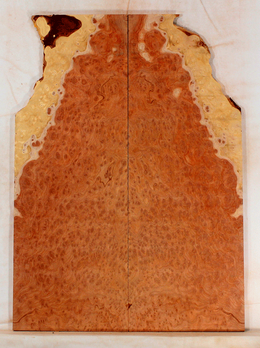 Redwood Solid Body Electric Guitar Droptop, Salvaged Old Growth from 1890’s and 1900’s, Eco-friendly, Beautiful Birdseye Figure (KK83)