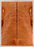Redwood Solid Body Electric Guitar Droptop, Salvaged Old Growth from 1890’s and 1900’s, Eco-friendly, Beautiful Birdseye Figure (KK89)
