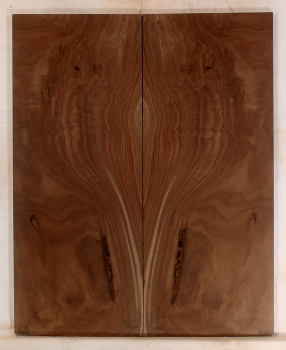 Claro Walnut Electric Solid Body Drop Top, Add Color, Contrast, and Figure of Claro Walnut to Your Guitar (KK98)