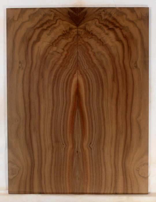 Claro Walnut Electric Solid Body Drop Top, add Amazing Color, Contrast, and Figure of Claro Walnut to your Guitar (KL05)