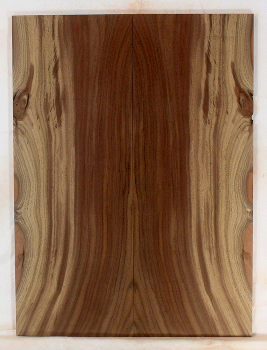 Claro Walnut Electric Solid Body Drop Top, add Beautiful Color, Contrast, and Figure of Claro Walnut to your Guitar (KL11)