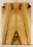 Myrtle Electric Solid Body Droptop Guitar Top, Good Color and Contrast and Figure (KL15)