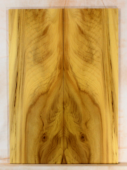 Myrtle Electric Solid Body Droptop Guitar Top, Good Color and Contrast, Crazy Figure (KL17)