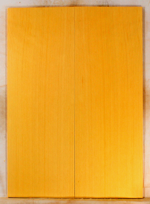 Port Orford Cedar Acoustic Guitar Soundboard Dreadnought Size, Bright and Expressive Sound, Eco-Friendly, Sustainable Guitar Wood  (KM31)