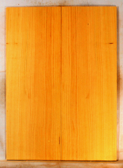 Port Orford Cedar Acoustic Guitar Soundboard Dreadnought Size, Bright and Expressive Sound, Eco-Friendly, Sustainable Guitar Wood  (KM58)