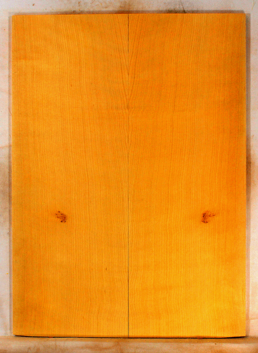 Port Orford Cedar Acoustic Guitar Soundboard Dreadnought Size, Bright and Expressive Sound, Eco-Friendly, Sustainable Guitar Wood  (KM62)