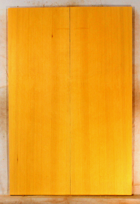 Alaskan Yellow Cedar Acoustic Guitar Soundboard, Salvaged Old Growth, Rich and Full Tone, Standard Size (KM81)