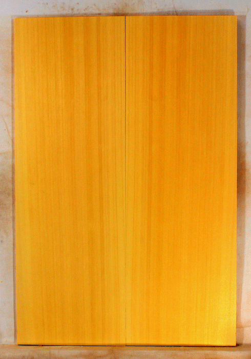 Alaskan Yellow Cedar Acoustic Guitar Soundboard, Salvaged Old Growth, Rich and Full Tone, Standard Size (KM91)