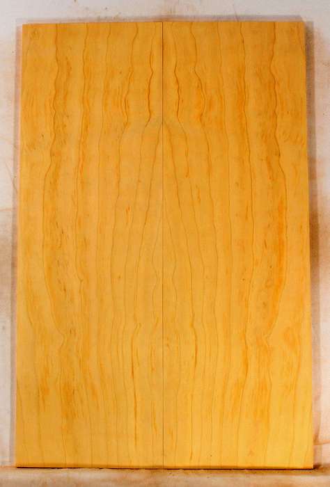 Port Orford Cedar Droptop Solid Body Guitar Top, Bright and Expressive Sound, Eco-Friendly, Sustainable Guitar Wood (KN28)