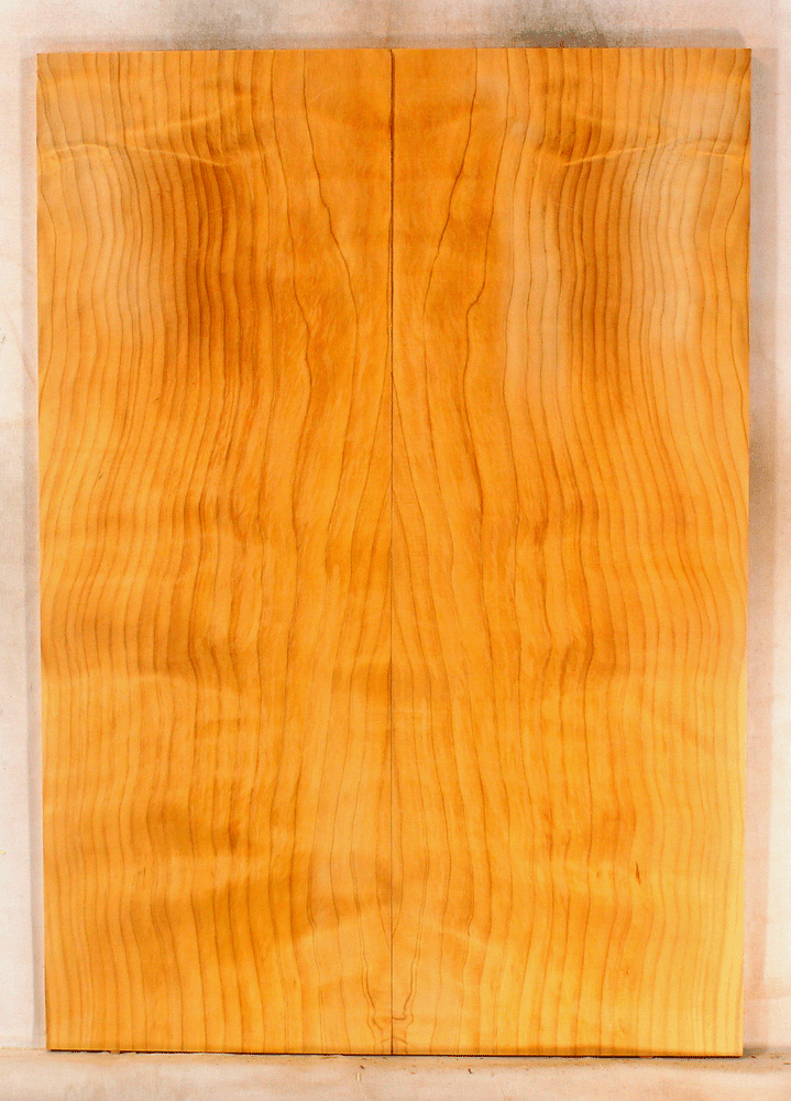 Port Orford Cedar Droptop Solid Body Guitar Top, Bright and Expressive Sound, Eco-Friendly, Sustainable Guitar Wood (KN33)