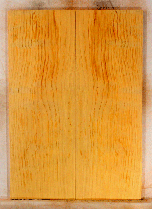 Port Orford Cedar Droptop Solid Body Guitar Top, Bright and Expressive Sound, Eco-Friendly, Sustainable Guitar Wood (KN38)