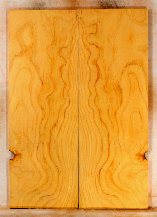 Port Orford Cedar Droptop Solid Body Guitar Top, Bright and Expressive Sound, Eco-Friendly, Sustainable Guitar Wood (KN43)