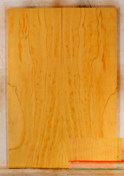 Port Orford Cedar Droptop Solid Body Guitar Top, Bright and Expressive Sound, Eco-Friendly, Sustainable Guitar Wood (KN44)