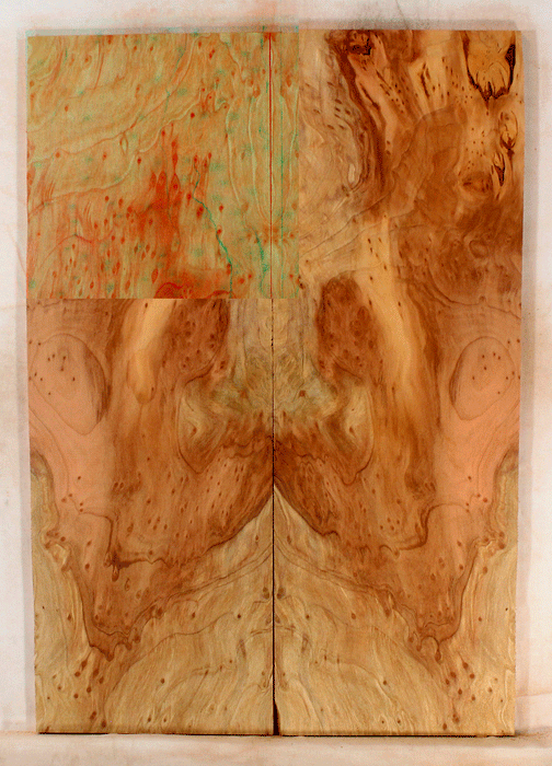 Redwood Solid Body Electric Guitar Droptop, Salvaged Old Growth from 1890’s and 1900’s, Eco-friendly, Outstanding Figure (KN57)