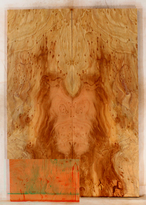 Redwood Solid Body Electric Guitar Droptop, Salvaged Old Growth from 1890’s and 1900’s, Eco-friendly, Outstanding Figure (KN58)
