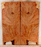 Redwood Solid Body Electric Guitar Droptop, Salvaged Old Growth from 1890’s and 1900’s, Eco-friendly, Excellent Ribbon Figure (KN75)