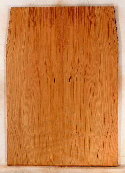 Redwood Solid Body Electric Guitar Droptop, Salvaged Old Growth from 1890’s and 1900’s, Eco-friendly, Light Figure (KN83)