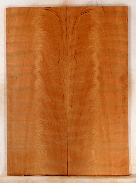 Redwood Solid Body Electric Guitar Droptop, Salvaged Old Growth from 1890’s and 1900’s, Eco-friendly, Outstanding Figure (KN93)